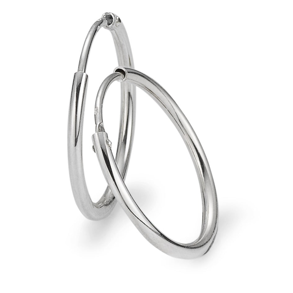 Hoop earrings Silver