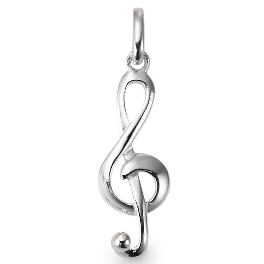 Pendant Silver Treble Clef