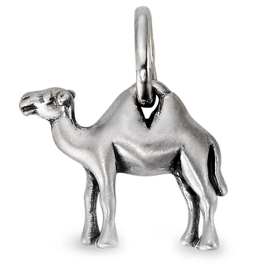 Pendant Silver Patinated Camel