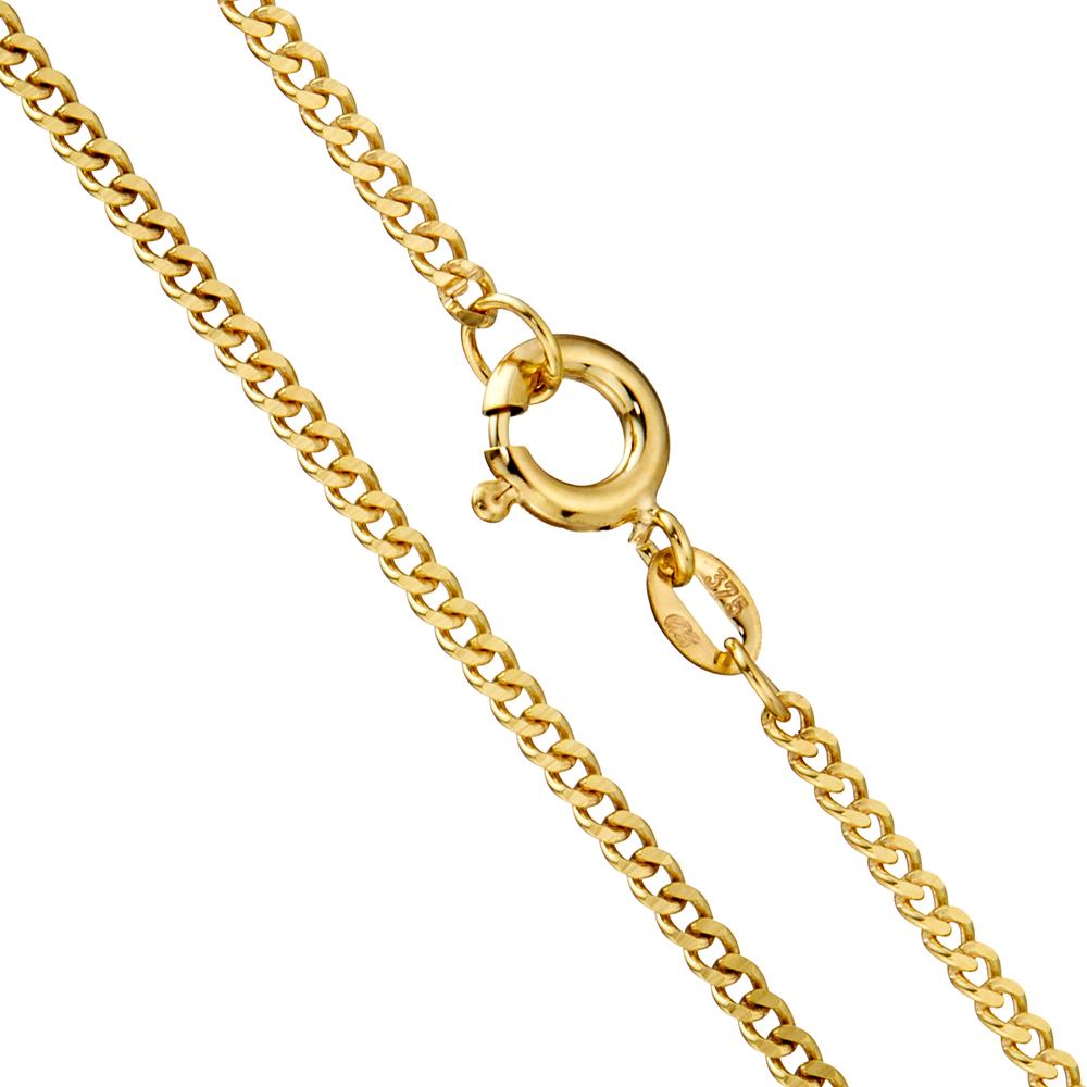 Panzer-Necklace 9k Yellow Gold 36 cm