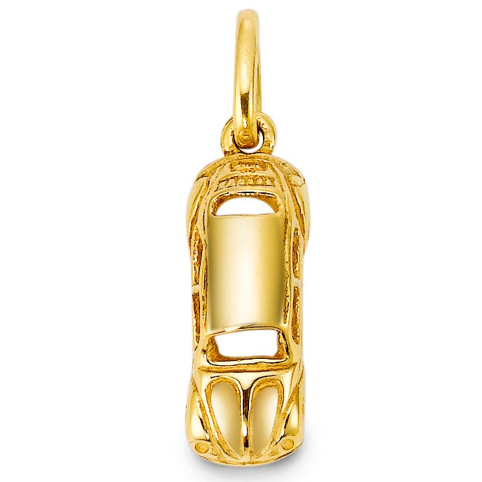 Pendant 18k Yellow Gold Car