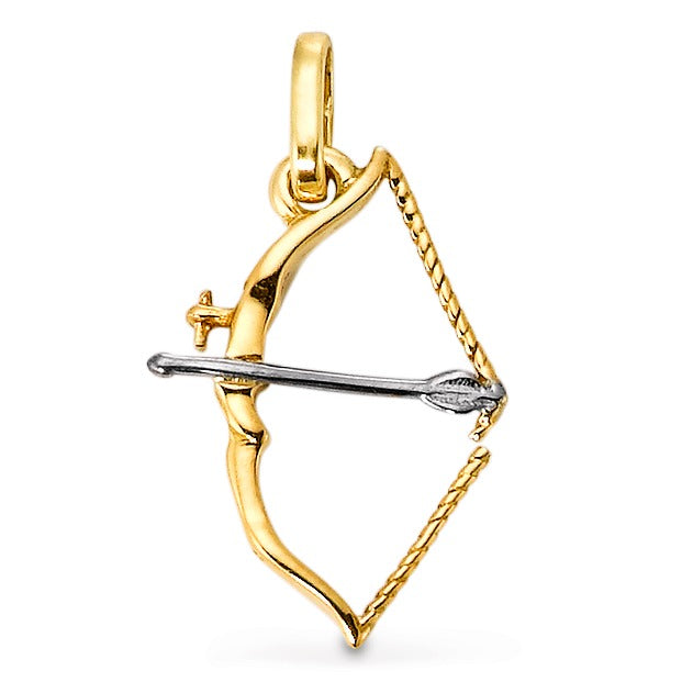 Pendant 18k Yellow Gold Archery