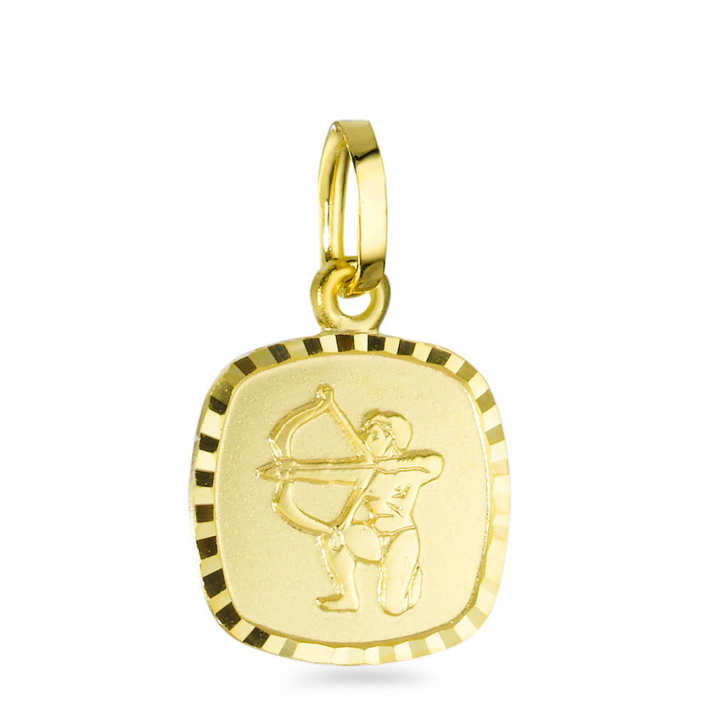 Pendant 9k Yellow Gold Zodiac Sign Sagittarius