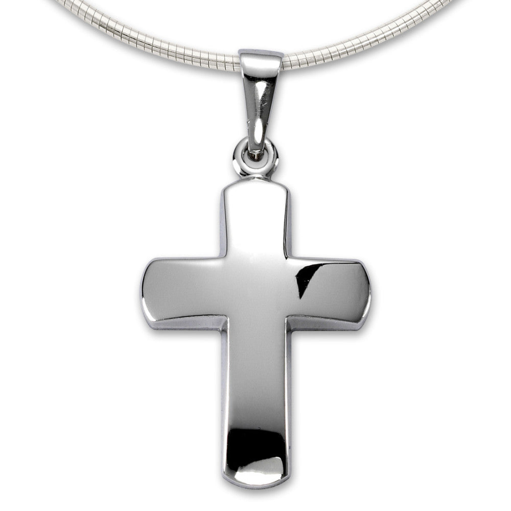 Pendant 18k White Gold Cross