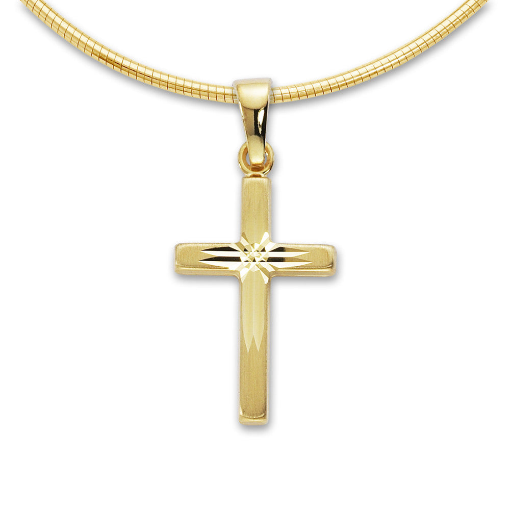 Pendant 18k Yellow Gold Cross