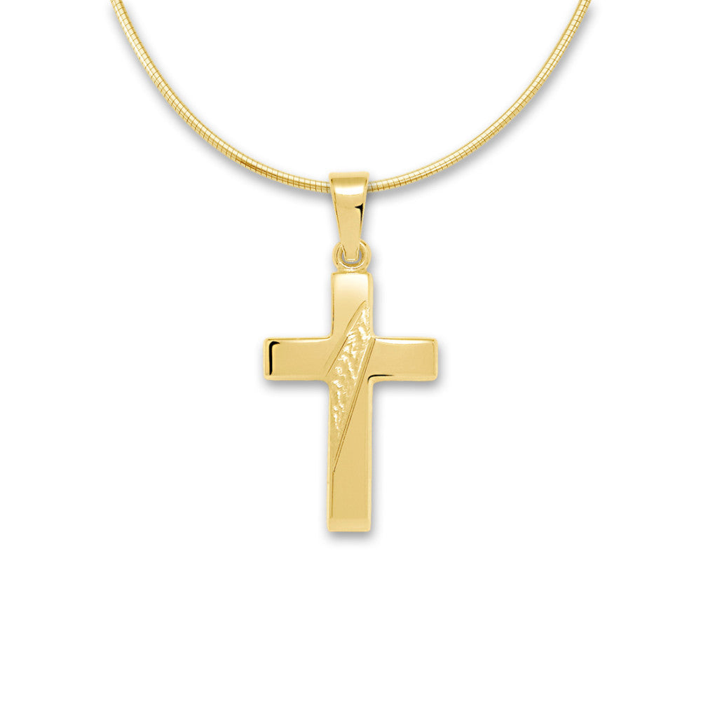 Pendant 9k Yellow Gold Cross