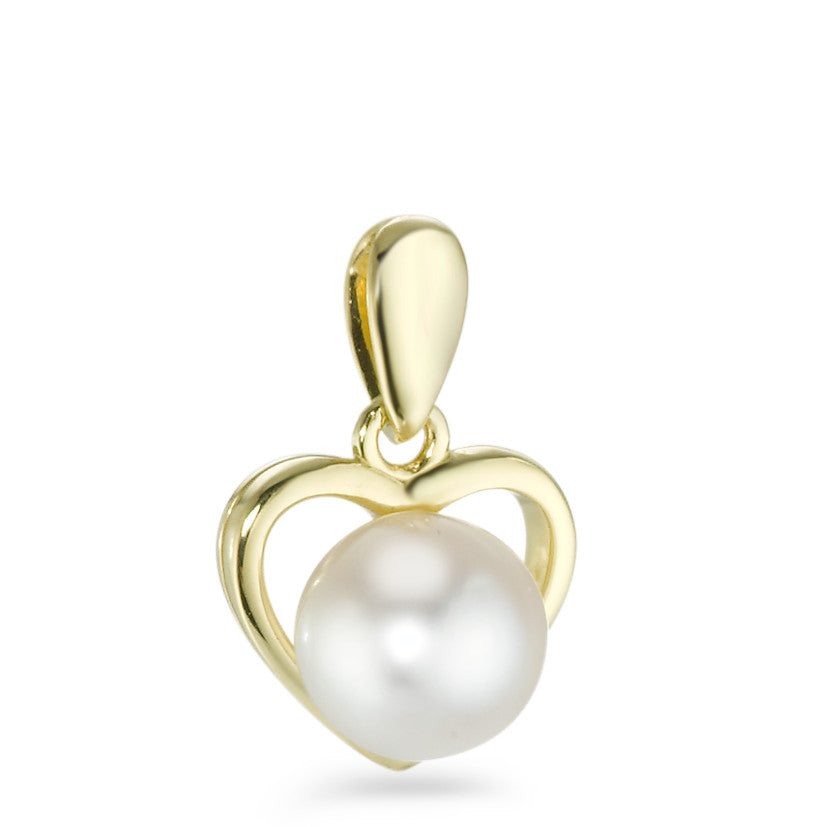 Pendant 9k Yellow Gold Freshwater pearl