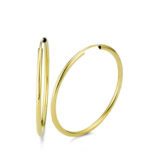 Hoop earrings 9k Yellow Gold