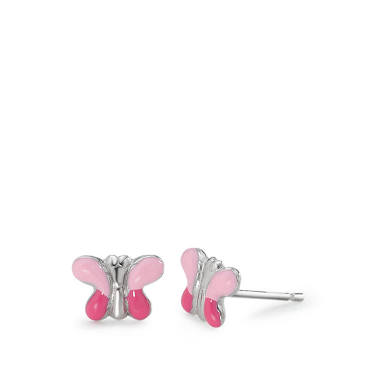 Stud earrings Silver Lacquered