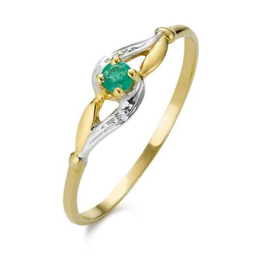 Ring 9k Yellow Gold Emerald