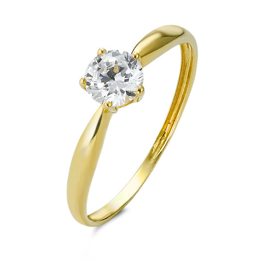 Ring 9k Yellow Gold Zirconia