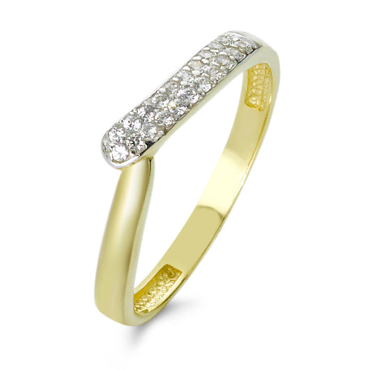 Ring 9k Yellow Gold Zirconia