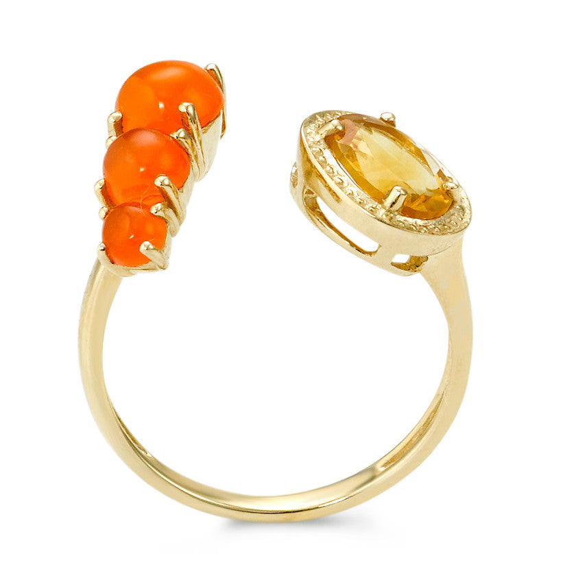 Ring 9k Yellow Gold Citrine