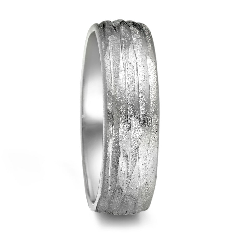 Wedding Ring Silver Rhodium plated