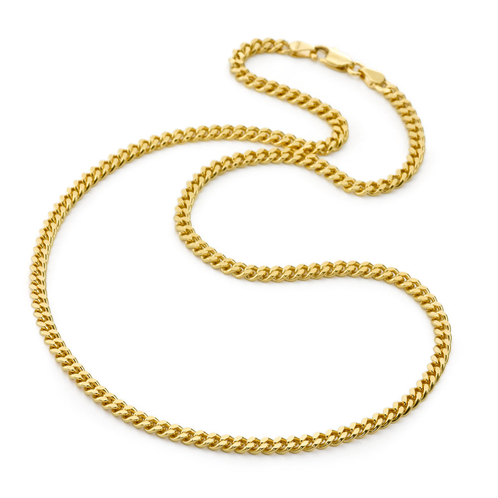 Necklace AM-plated Gold plated 50 cm