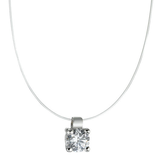 Necklace Silver Zirconia 40 cm