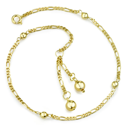 Anklet AM-plated Gold plated 24-26 cm