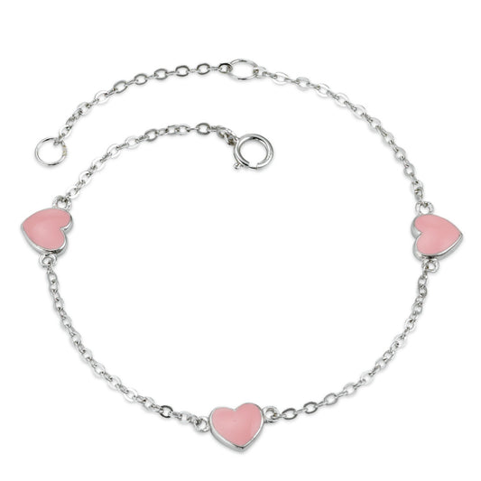Bracelet Silver Heart 14-16 cm