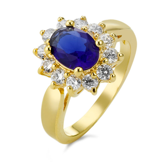 Ring Bronze Synthetic sapphire