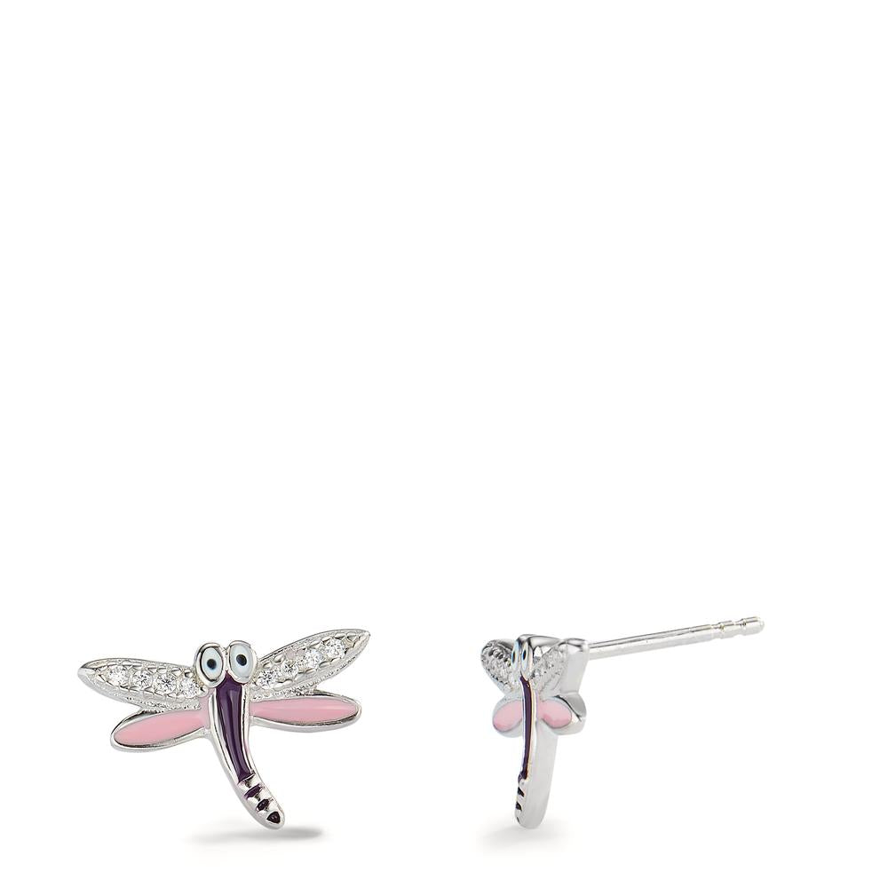 Stud earrings Silver Zirconia