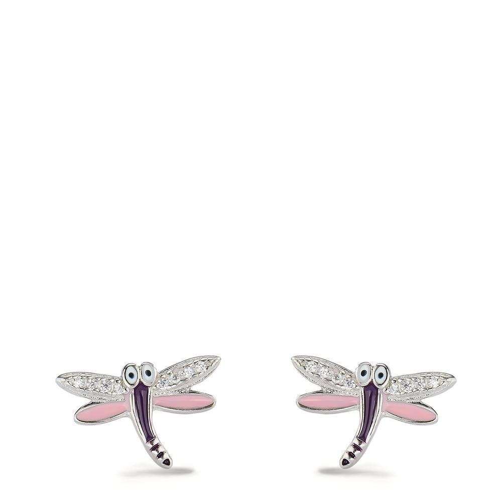 Stud earrings Silver Zirconia