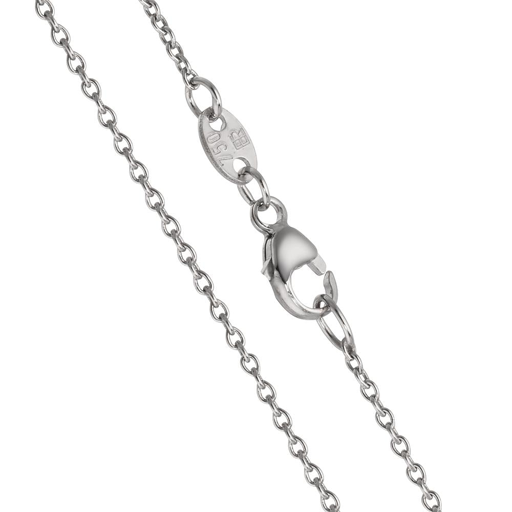 Necklace 18k White Gold 42 cm