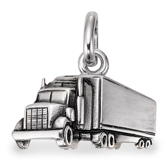 Pendant Silver Patinated Truck