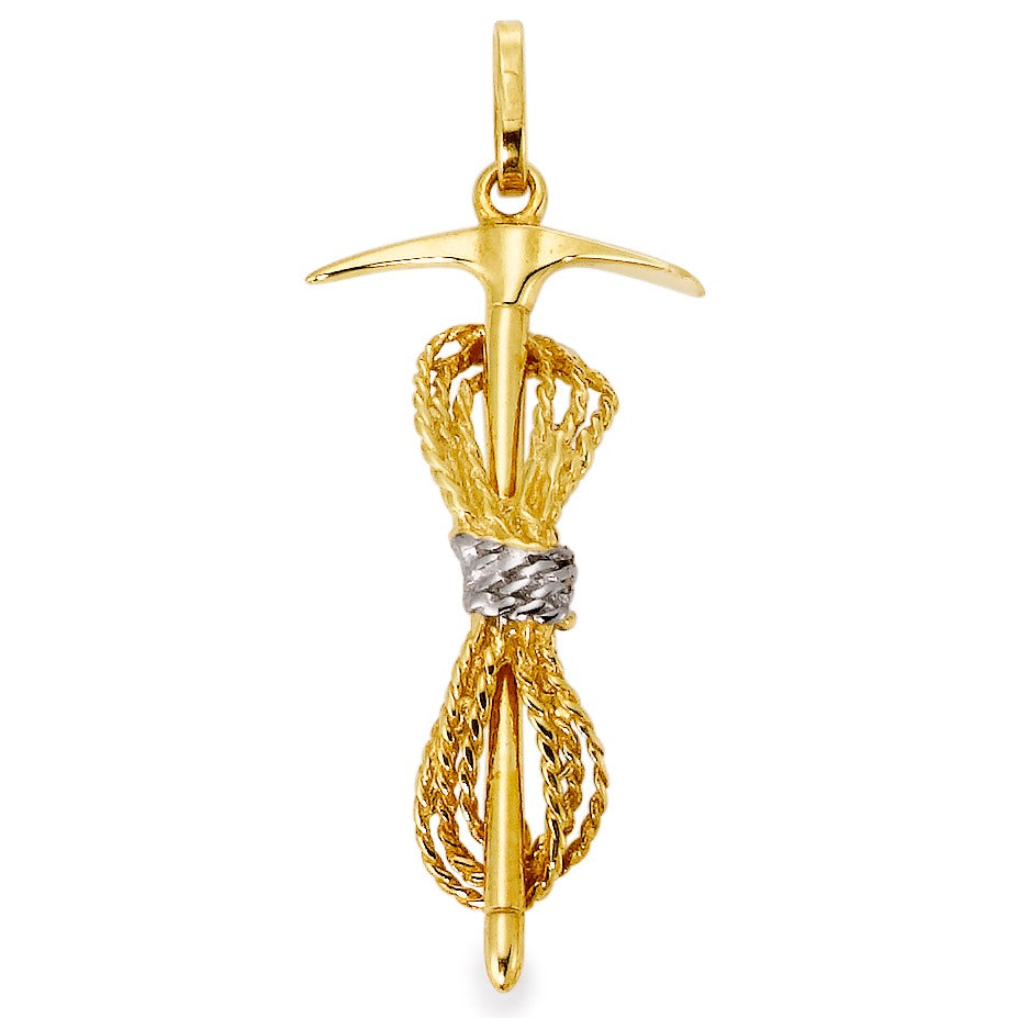 Pendant 18k Yellow Gold Mountaineering