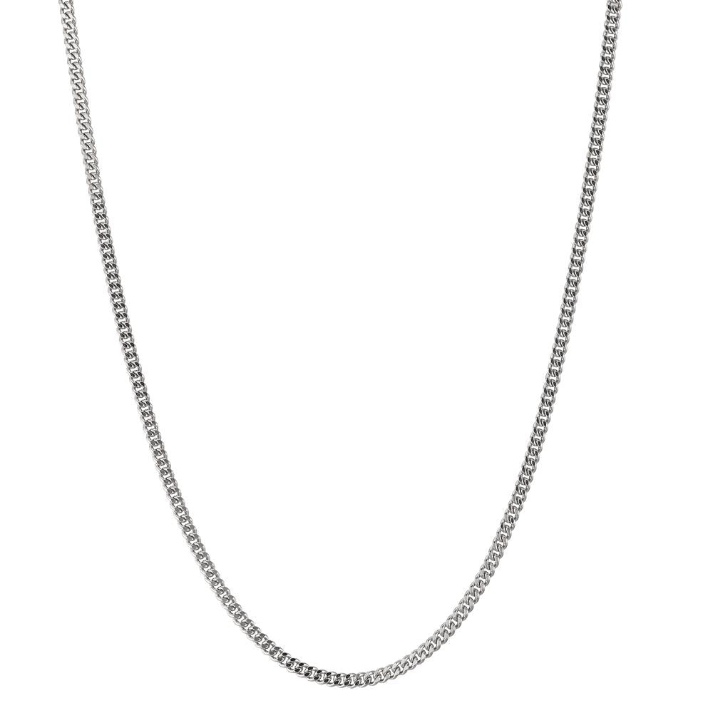 Curb-Necklace Platinum 950 38 cm