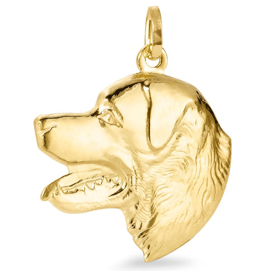 Pendant 9k Yellow Gold Dog