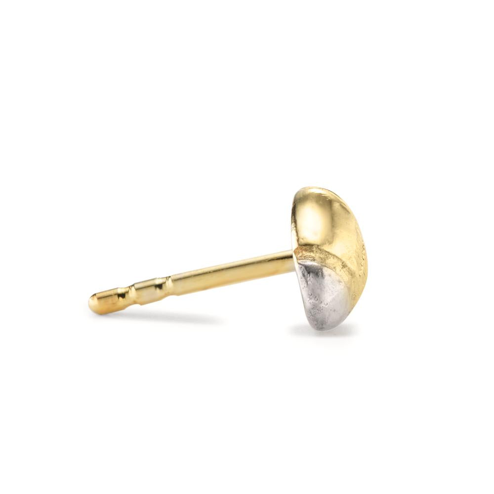 Single stud earring 9k Yellow Gold Football