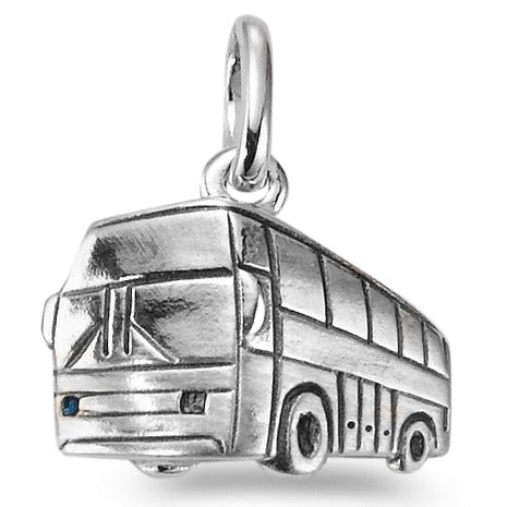 Pendant Silver Patinated Bus