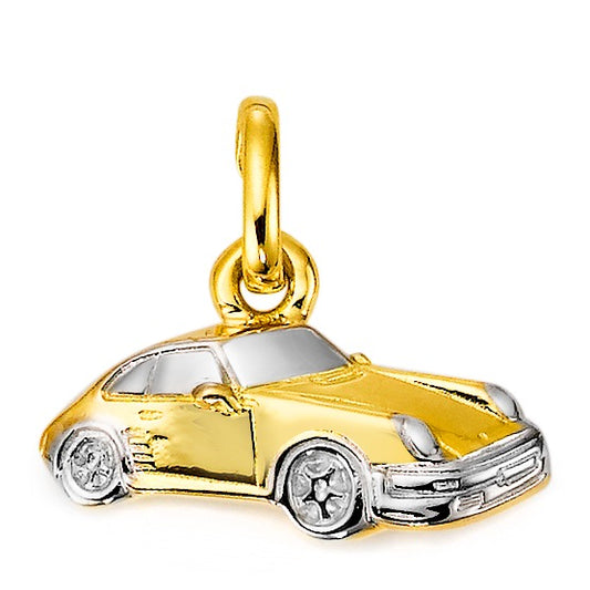 Pendant 18k Yellow Gold Car