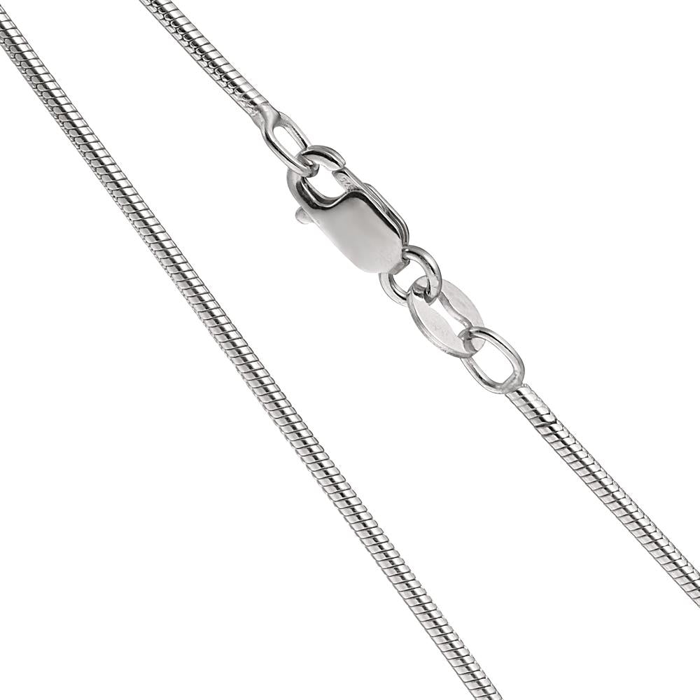 Necklace Silver Rhodium plated 40 cm