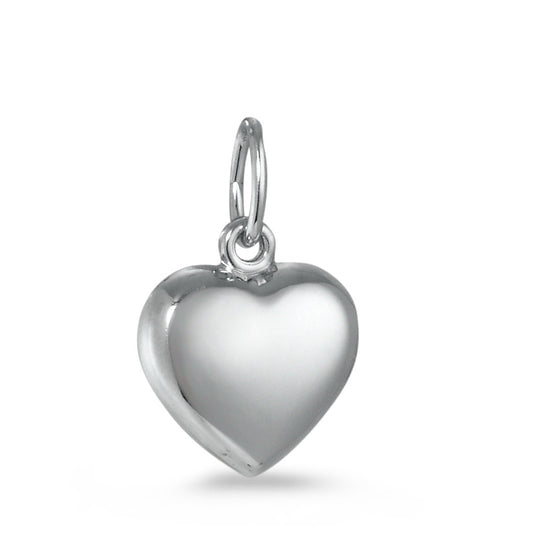 Pendant Silver Rhodium plated Heart