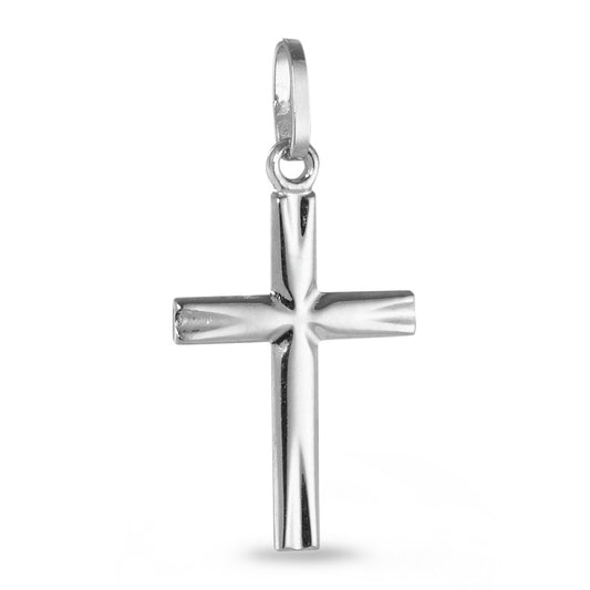 Pendant 18k White Gold Cross