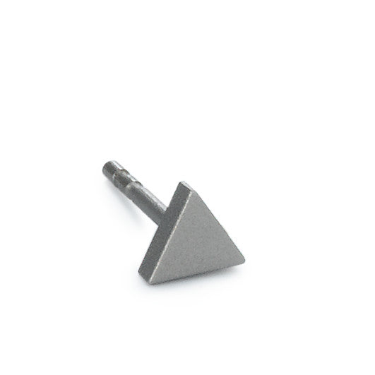 Single stud earring Titanium