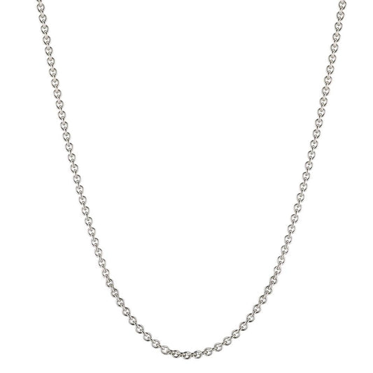 Chain necklace Silver Rhodium plated 42 cm