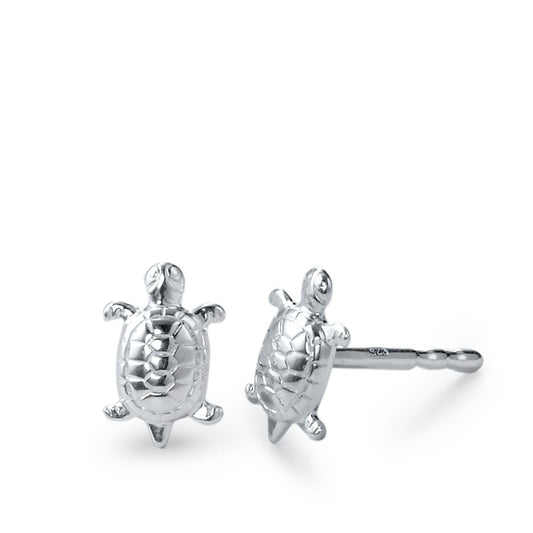 Stud earrings Silver Tortoise