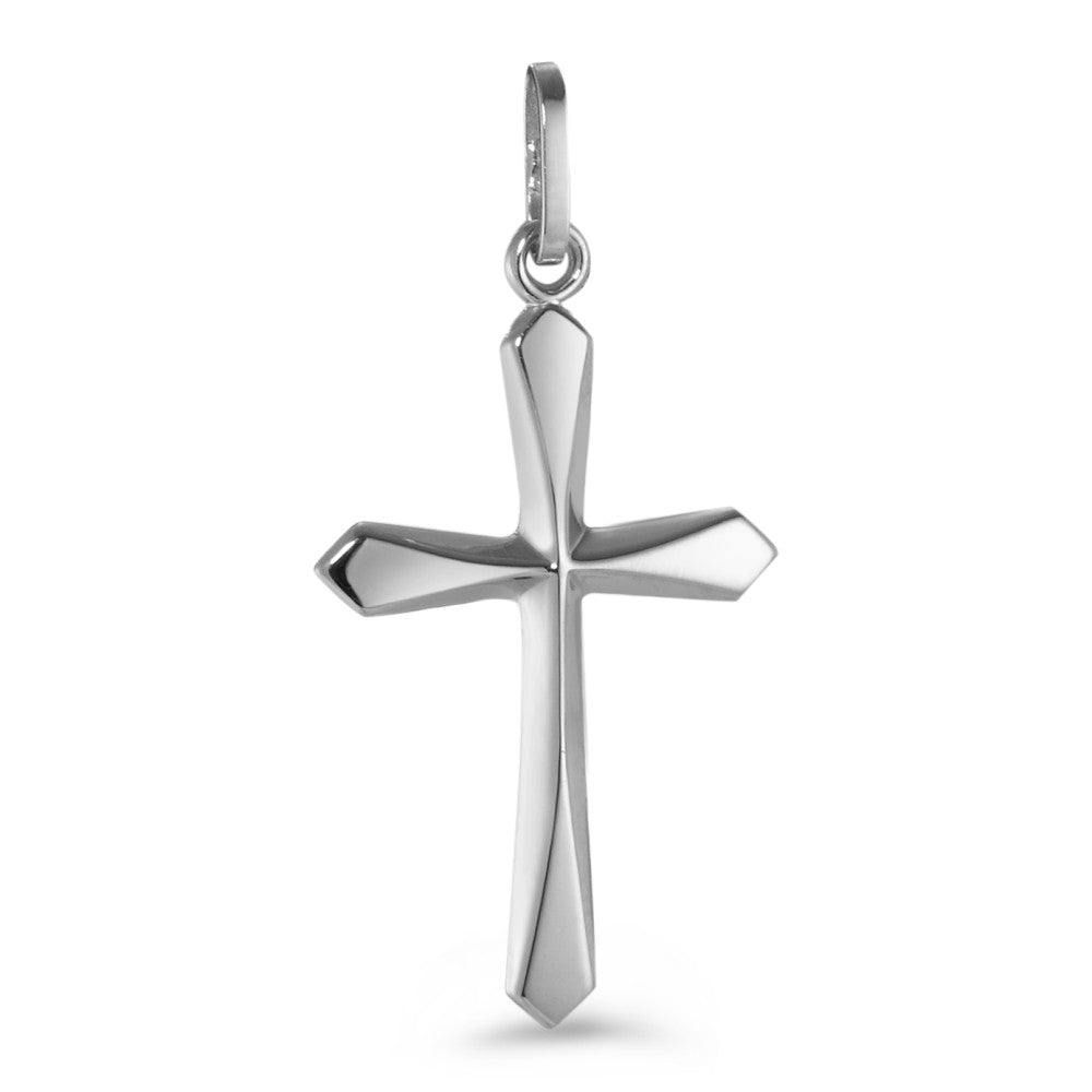 Pendant 18k White Gold Cross