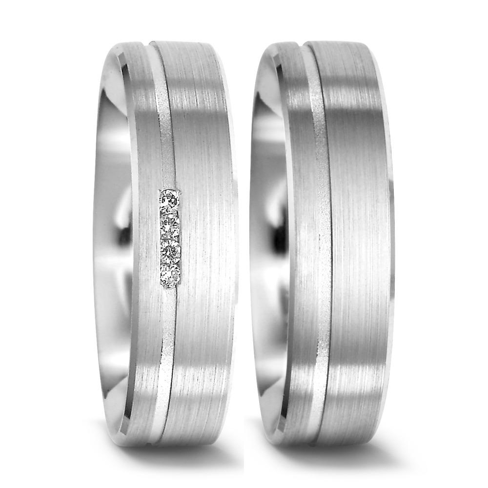 Wedding Ring 18k White Gold