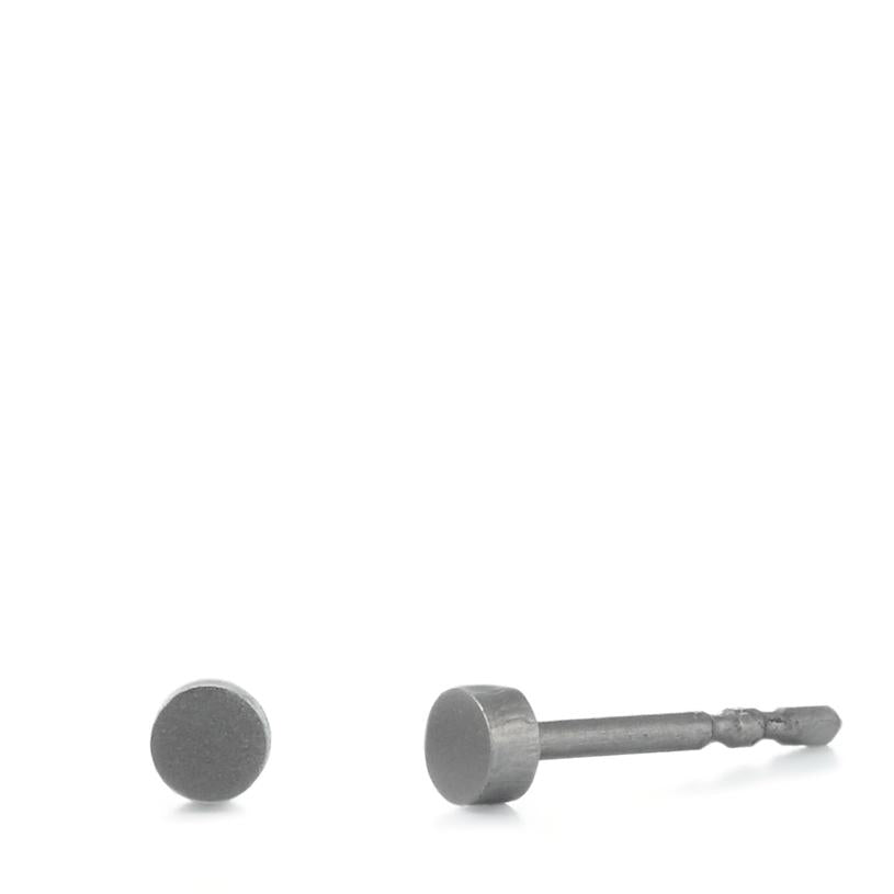 Stud earrings Titanium Ø2 mm