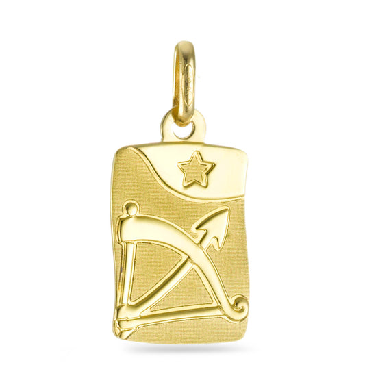 Pendant 18k Yellow Gold Zodiac Sign Sagittarius