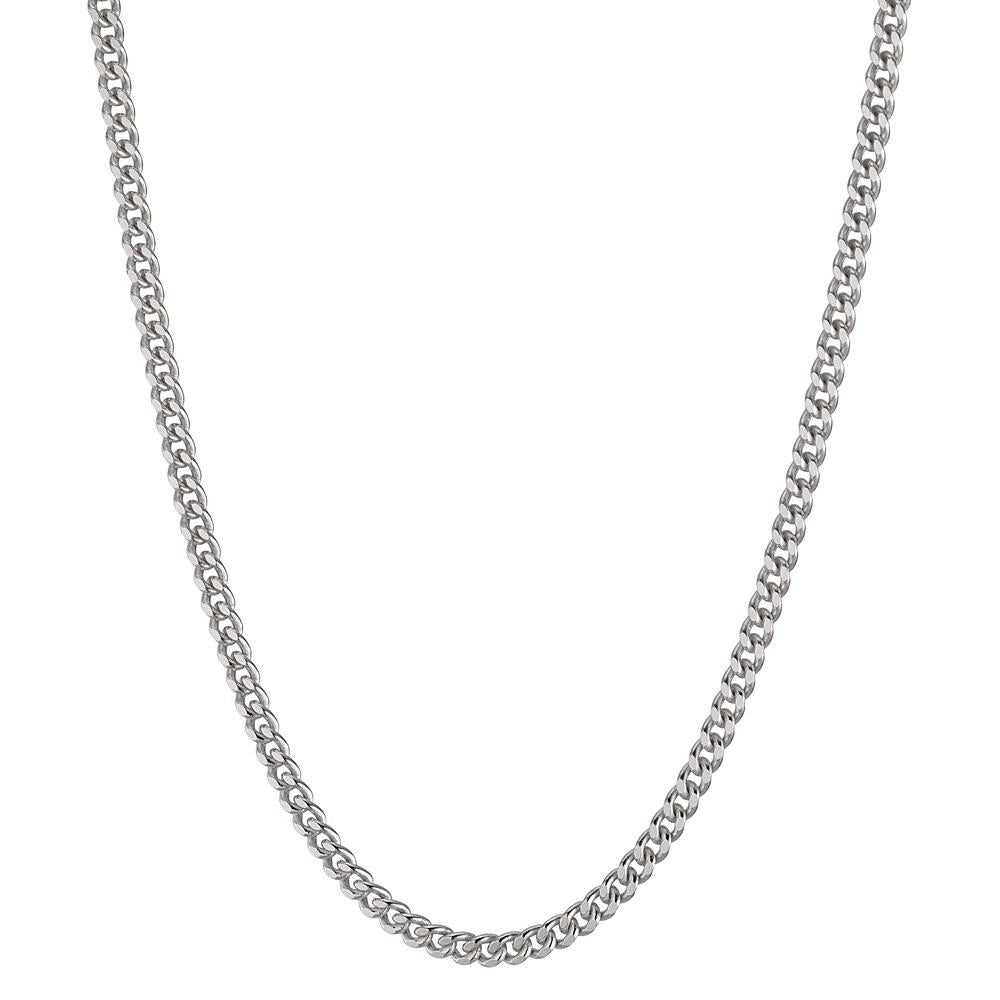 Panzer-Necklace Silver Rhodium plated 40 cm