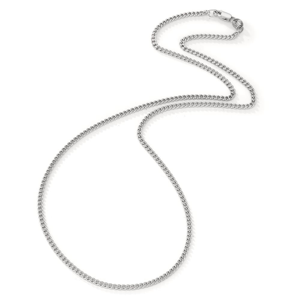 Panzer-Necklace Silver Rhodium plated 40 cm