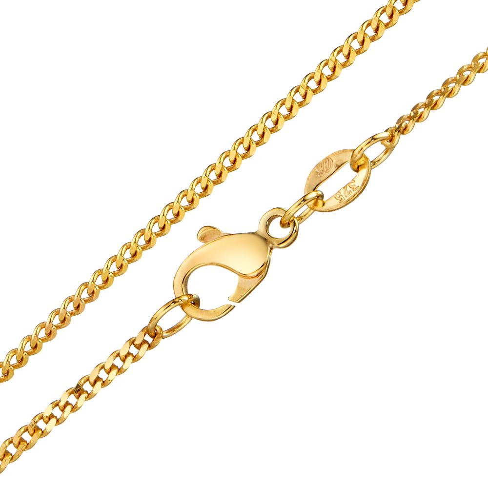 Curb-Necklace 9k Yellow Gold 36 cm