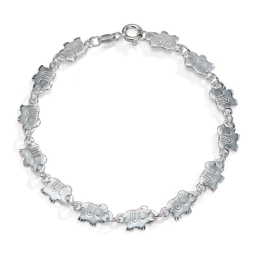 Bracelet Silver Elephant 17 cm