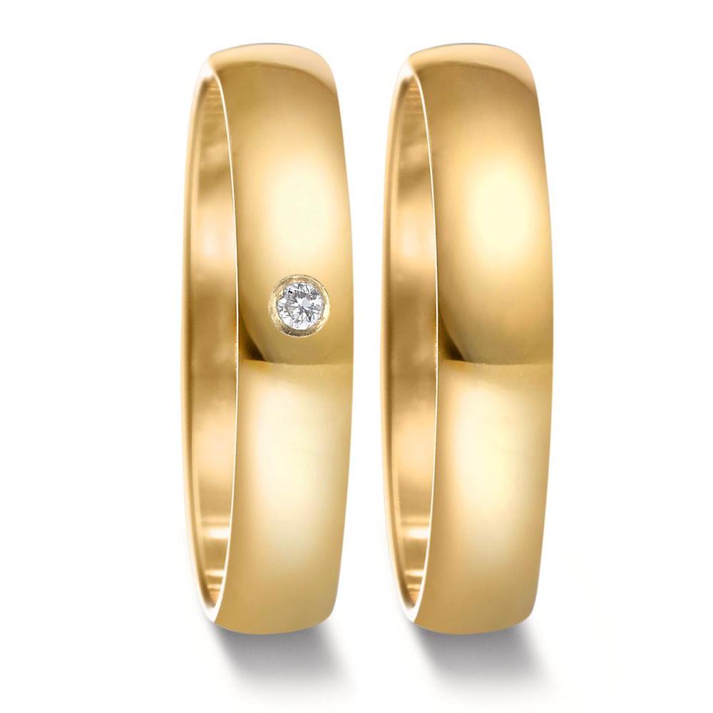 Wedding Ring 18k Yellow Gold