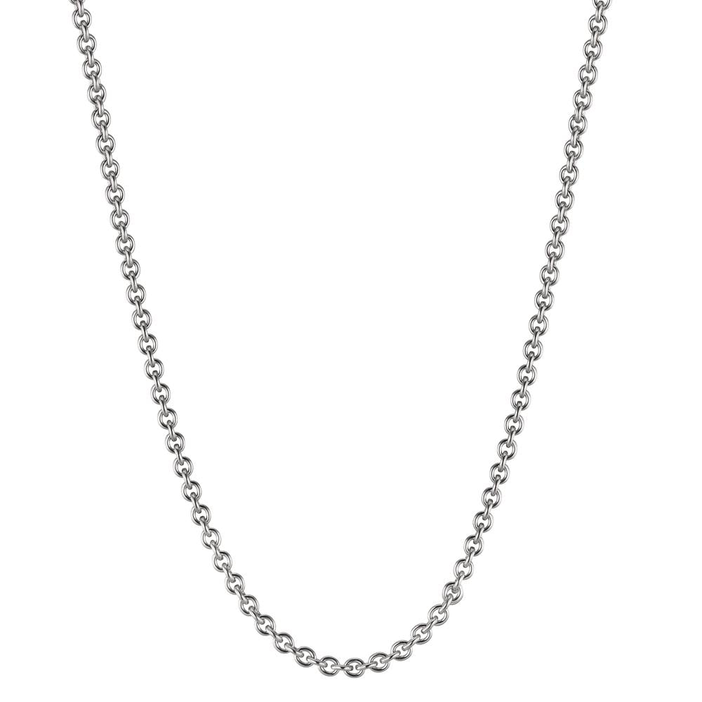 Necklace Silver Rhodium plated 38 cm