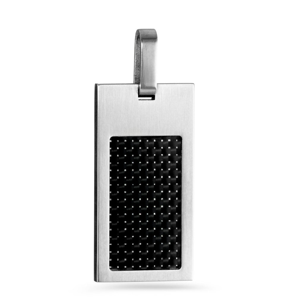 Pendant Stainless steel, Carbon
